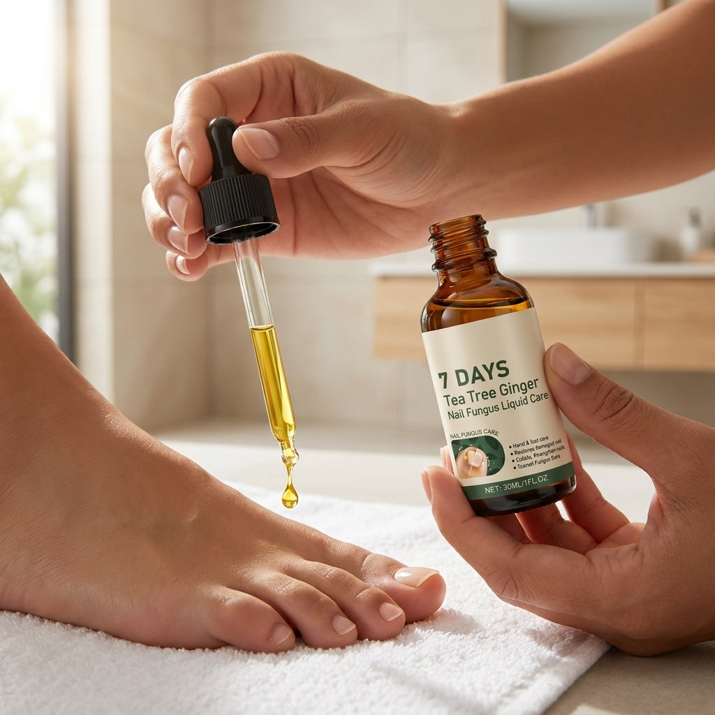 Tea Tree Oil and Ginger Nail Oil